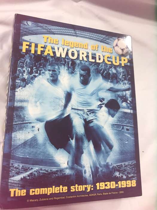 The Legend of the FIFA World Cup Complete Story 1930-1998 DVD 4 added official schedule 2002