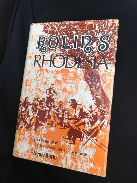 Rhodesia books x3