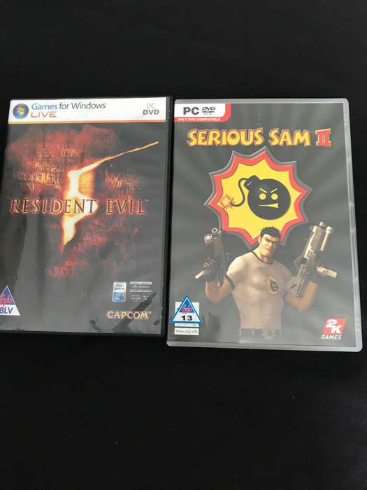Resident Evil and Serious Sam 2