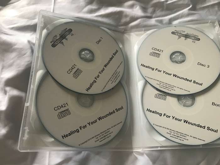 Healing Your Wounded Soul living extraordinary life Bill Winston 4 audio disc