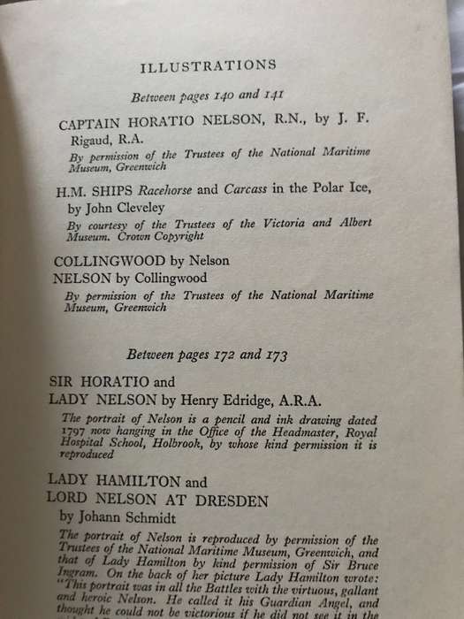 A Portrait of Lord Nelson Oliver Warner