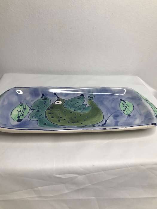 Ceramic Hand Painted Serving Dish