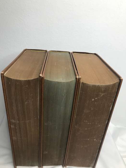 Bible Vintage Adam Clarke Commentary 3 Volume Set Leather Cover Good Condition