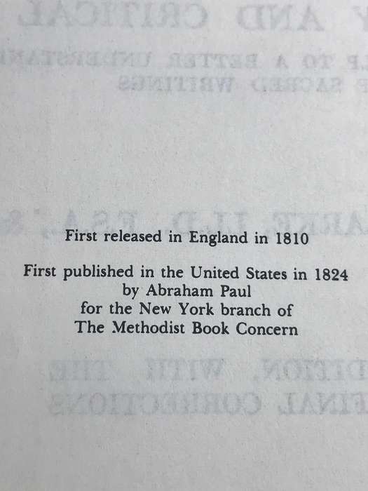 Bible Vintage Adam Clarke Commentary 3 Volume Set Leather Cover Good Condition