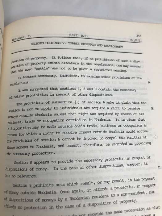 Burrells Patent Law Reports 1971-1973 number 5