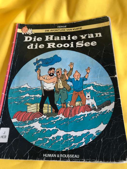 Kuifie: Die Haaie van die Rooi See 1992 Herge