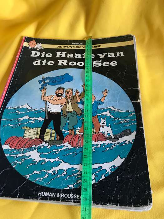 Kuifie: Die Haaie van die Rooi See 1992 Herge