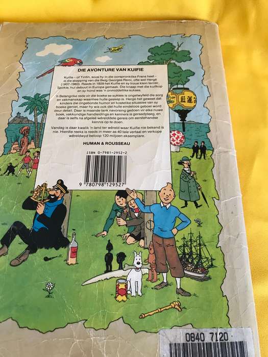 Kuifie: Die Haaie van die Rooi See 1992 Herge