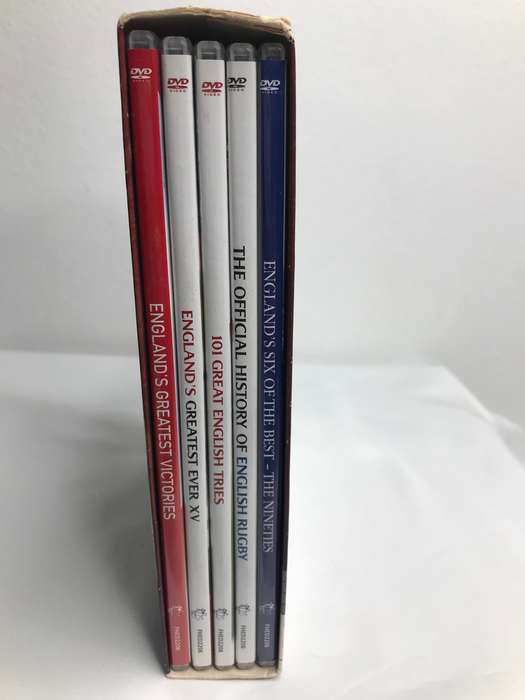 Rugby Essential English Rugby 5 DVD Box Set 2007 11.5 hours footage
