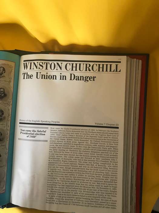 History of the English Speaking Peoples by Winston Churchill volume 7 Purnell