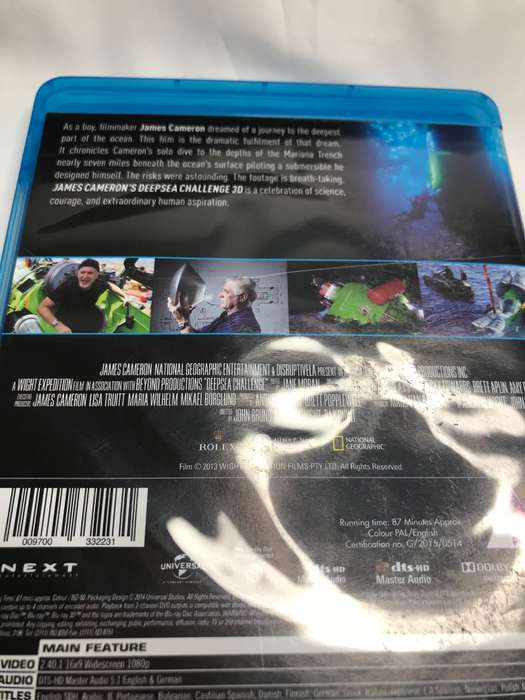 Blu-Ray James Cameron Deepsea Challenge