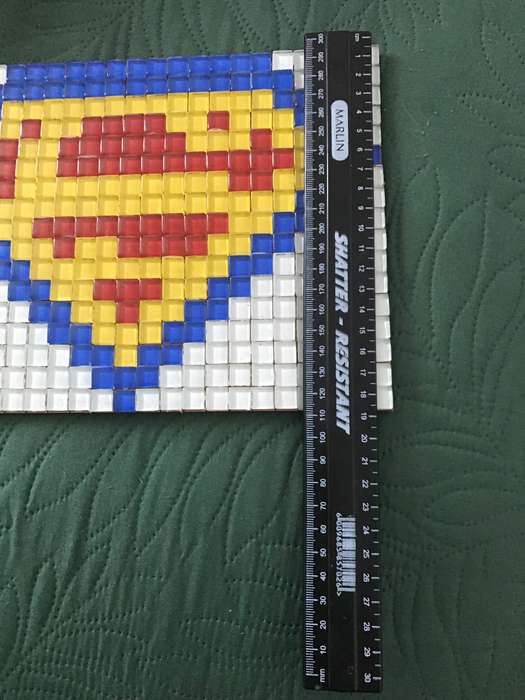 Superman mosiac