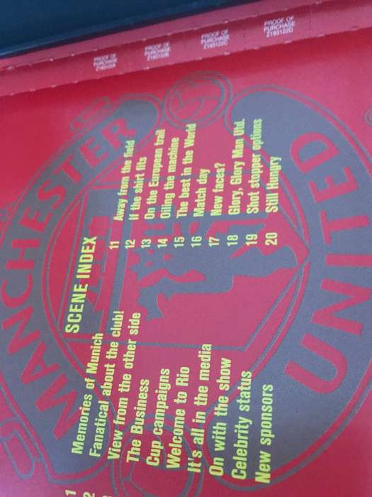 Manchester United. eyond the promised land DVD