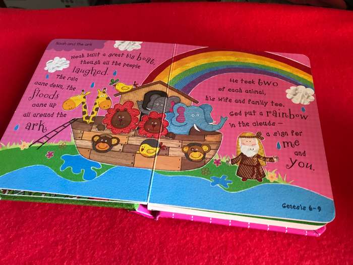 Bible stories for girls with handle