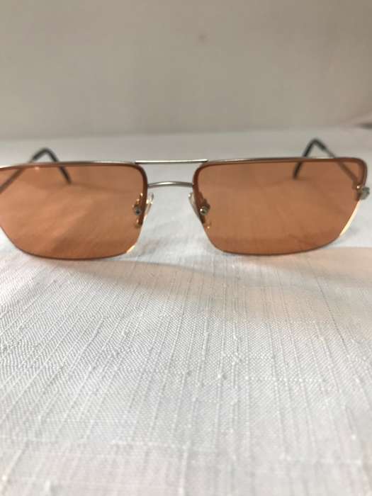 Sunglasses Spitfire Rectangle Half Rim Design Second Hand