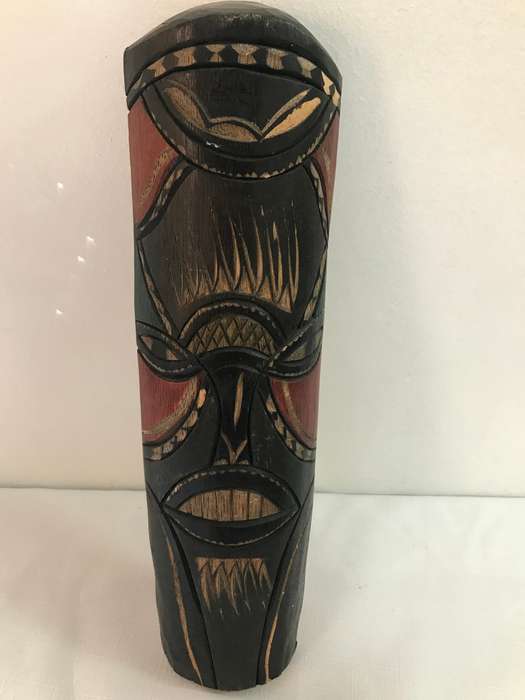 Tiki Totem African Mask 35cm high