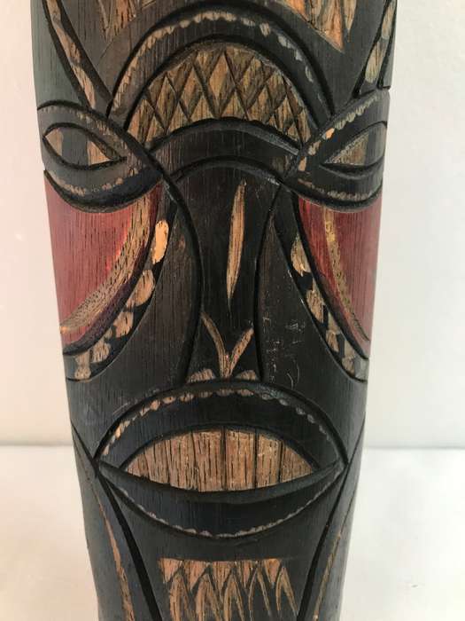 Tiki Totem African Mask 35cm high