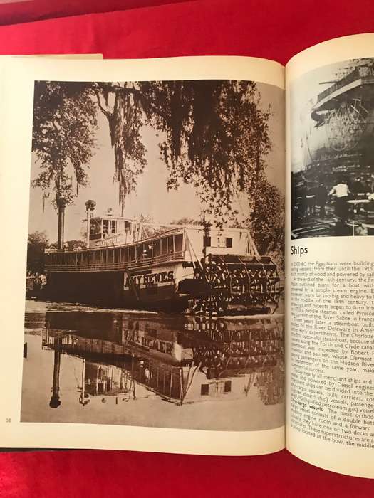 The Encyclopedia Of Transport 1981 Hardcover by Marshall Cavendish