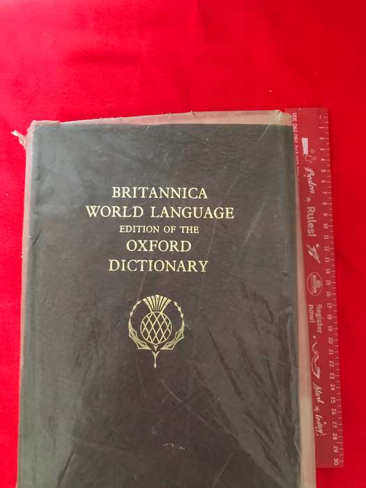 Britannica World Language Dictionary volume 1 & 2