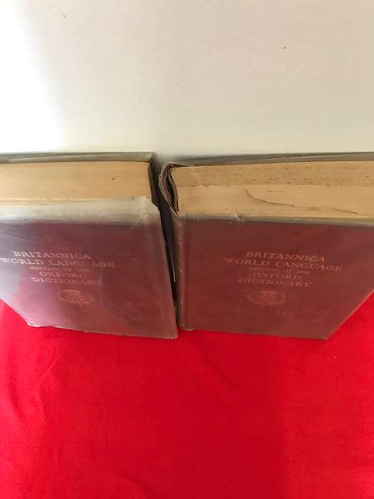 Britannica World Language Dictionary volume 1 & 2
