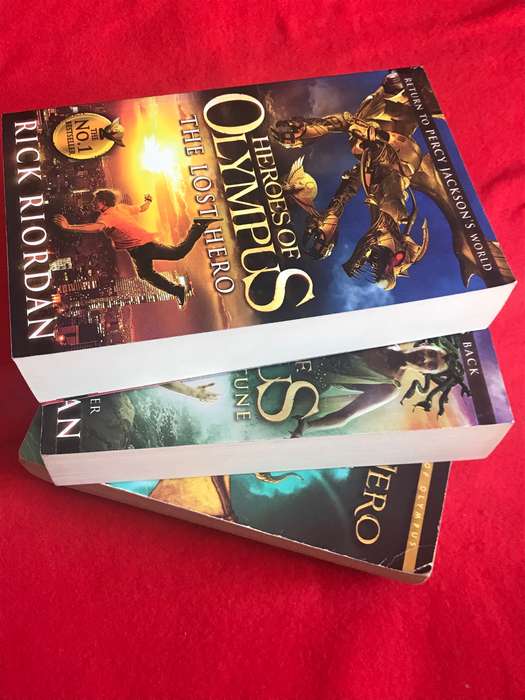 Lot 4 Rick Riordan books