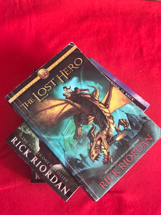 Lot 4 Rick Riordan books