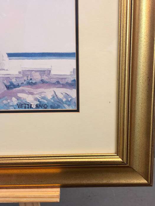 Vetriano Art Print Gold Frame 800 x 600