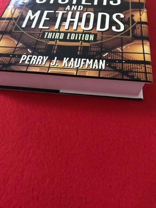 Trading Systems snd Methods 3rd edition Perry J Kaufman
