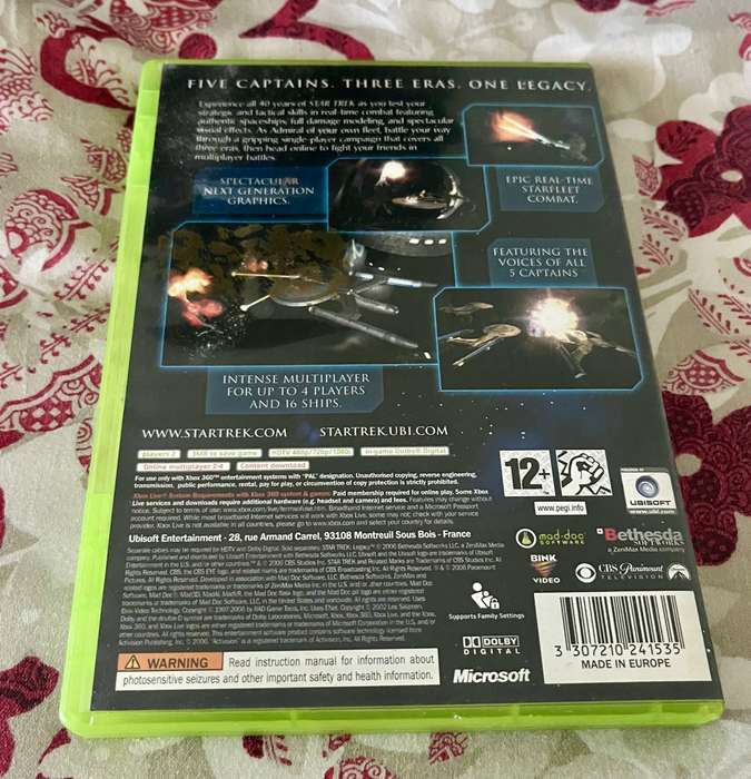 Star Trek Legacy in Very Good condition (Xbox 360)