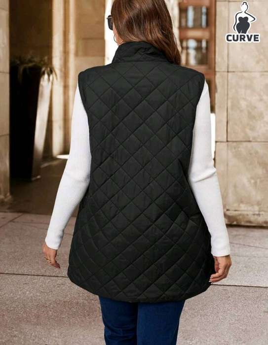 Ladies fluffy winter jacket