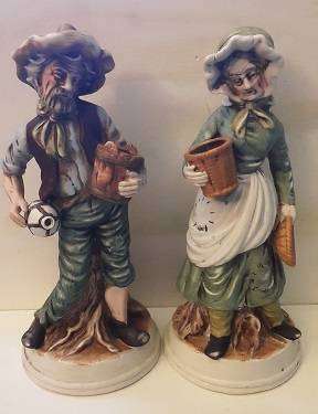 Pair of Original Tivoli Tall 31 cm Figurines