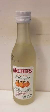 Mini liquor bottle - Archers