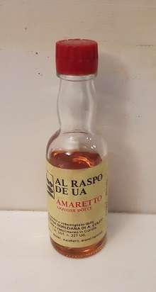Mini liquor bottle - Amaretto