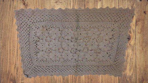 Crochet  cloth 40 x 27 cm