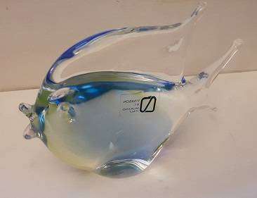 Genuine V Nason & Co Murano Italy Solid Glass Ornament 15 cm x 11 cm