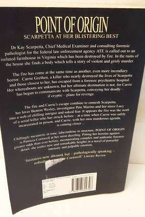 Point of Origin by Patricia Cornwell