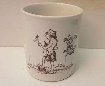 A Genuine van der Merwe 9 cm Mug