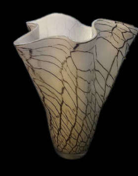 Tall 26 cm Glass Murano ? Vase