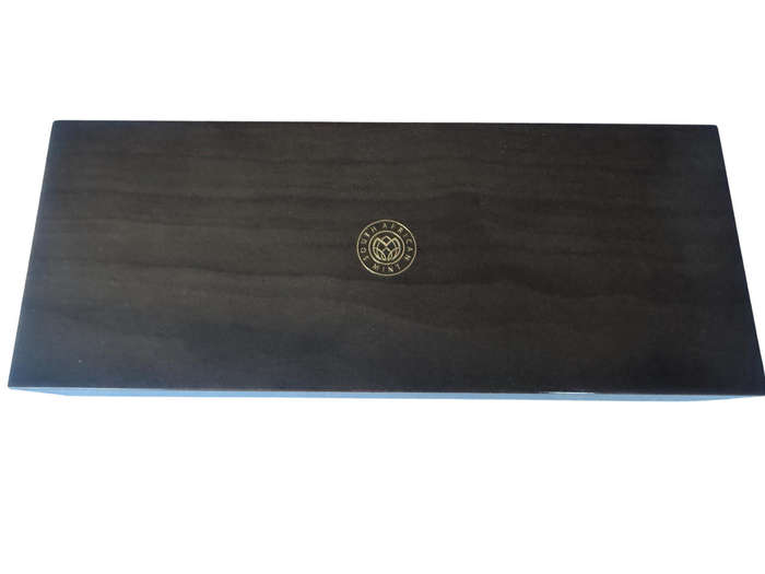 Stunning SA Mint Wooden Box - Holds 5 x Gold Coins Encapsuled Gold Coin