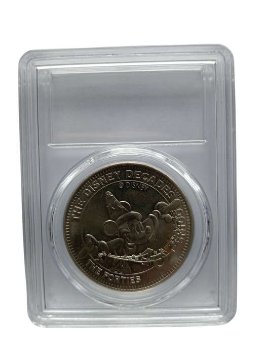 1940 Disney Decades Collectable Token -The Forties- 1940 Studio Moves To Burbank