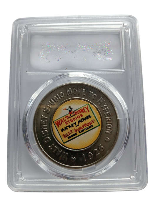 1926 Disney Decades Collectable Token -The Twenties- 1926 Studio Moves To Hyperion
