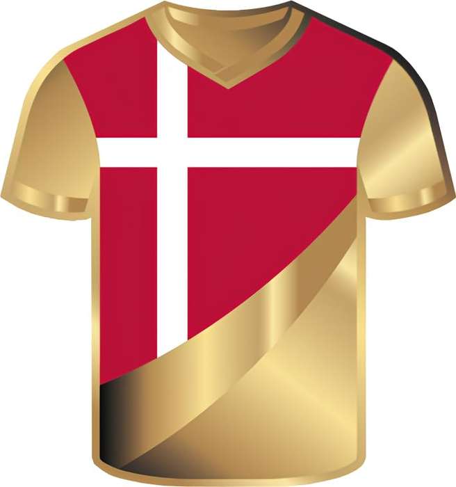 Denmark Jersey Sports Icon 1/1000 Oz Gold: 3000 Francs Republic of Chad.