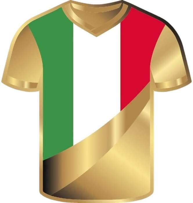 Italy Jersey Sports Icon 1/1000 Oz Gold: 3000 Francs Republic of Chad.