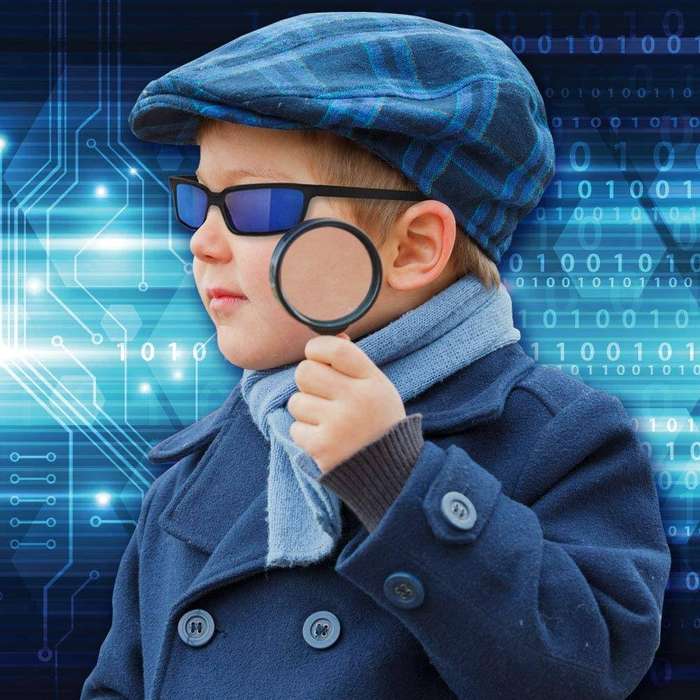Cool Rear-view Spy Glasses