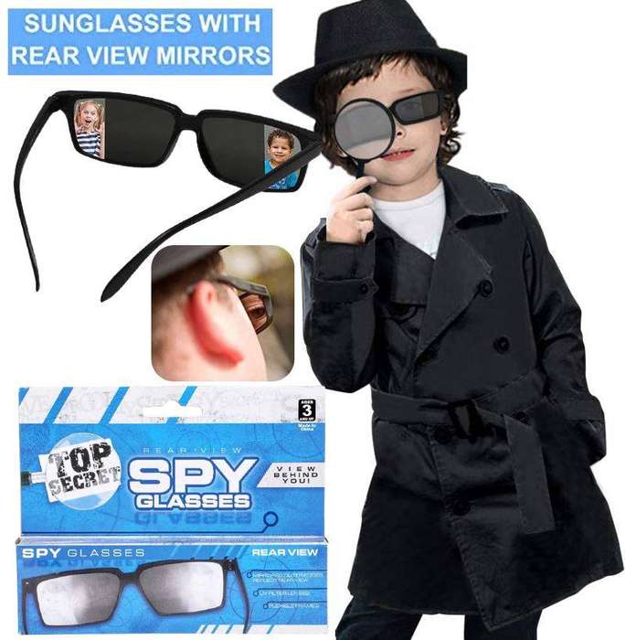 Cool Rear-view Spy Glasses