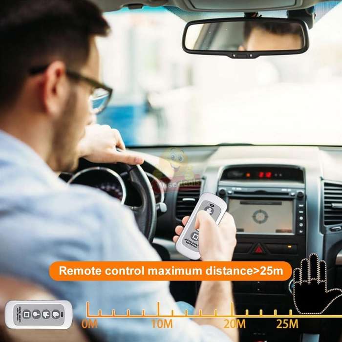 New Fun 3 Gesture Luminous LED Car Window Light