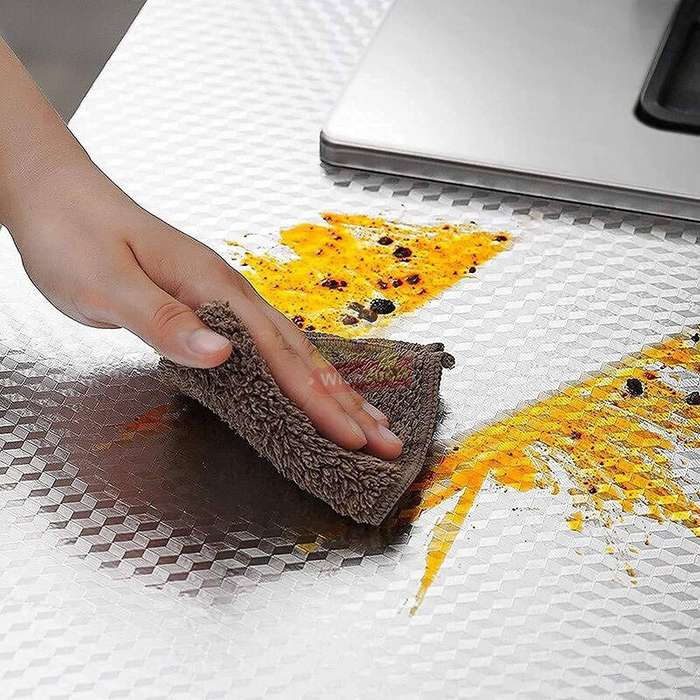 600cm X 200cm Self-adhesive Aluminium Foil Sticker Roll