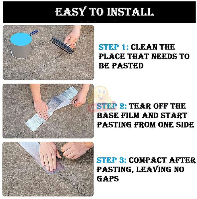Super Strong Waterproof and Heat-Resistant Sealant Tape Covered with Aluminium Foil