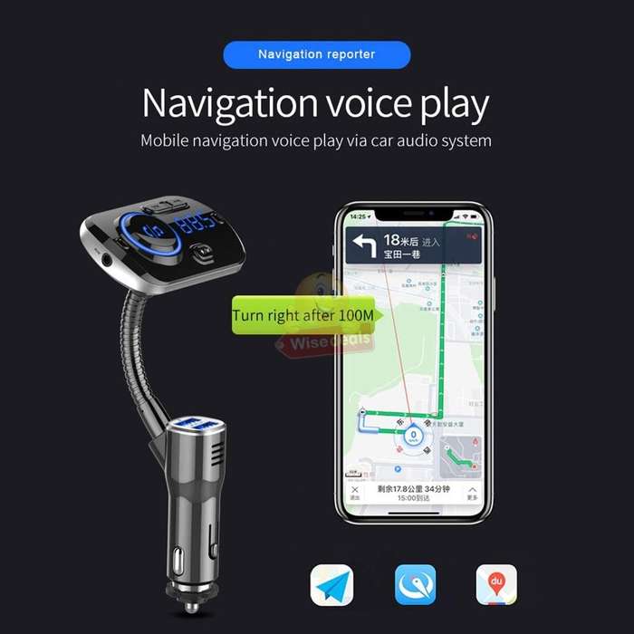 Car FM Bluetooth Transmitter