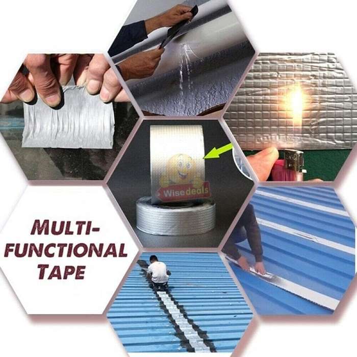 Super Strong Waterproof and Heat-Resistant Sealant Tape Covered with Aluminium Foil